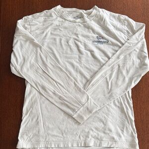 Hollister Cream Long Sleeve Men's Tee